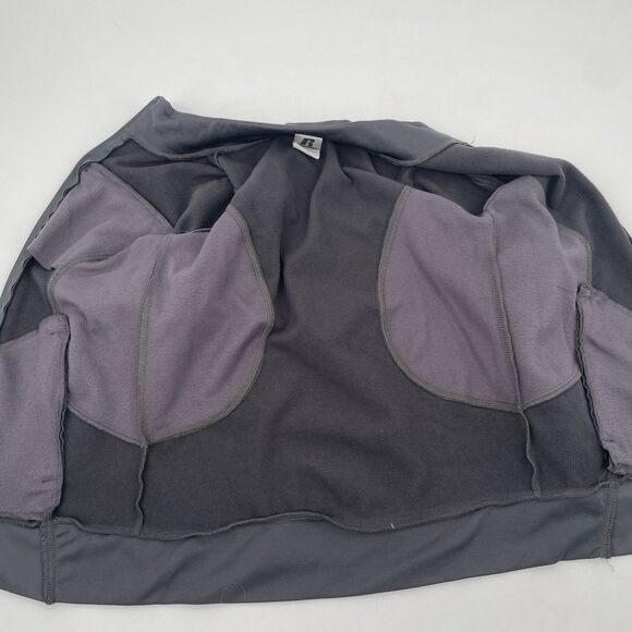 University of Hawaii Rainbow Warriors Full Zip Track Jacket S Gray Russell *FLAW - Picture 5 of 16